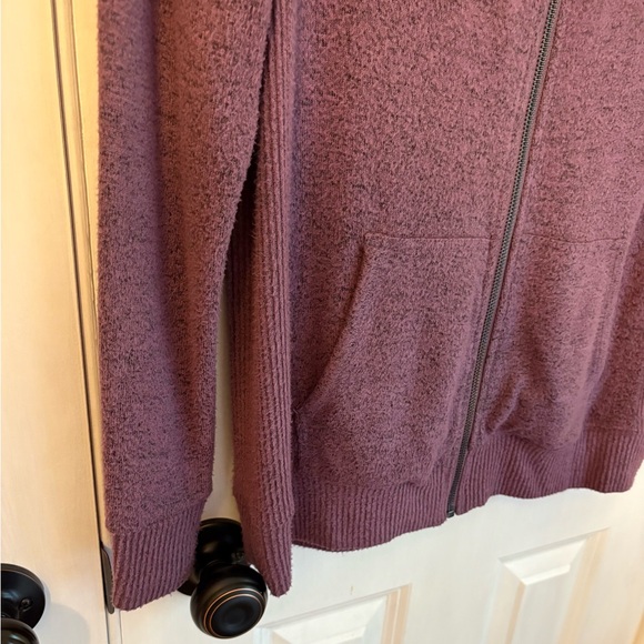 Market & Spruce Mauve Hooded Sweater - Picture 4 of 7